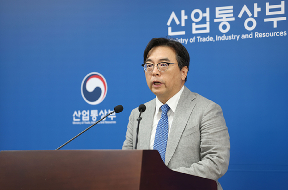 박정성 산업통상부 통상교섭본부장. [사진=산업부]