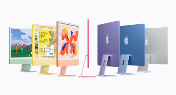 애플의 새로운 AP 'M6'를 탑재재한 아이맥(iMac). [사진=애플]
