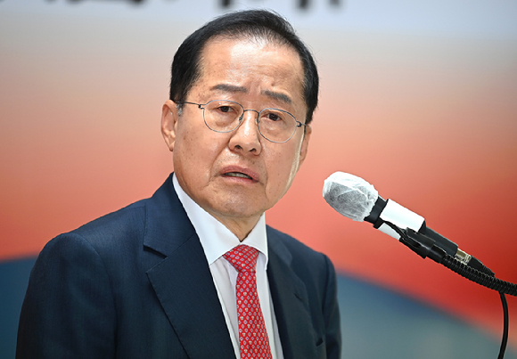 홍준표 전 대구시장. [사진=곽영래 기자]